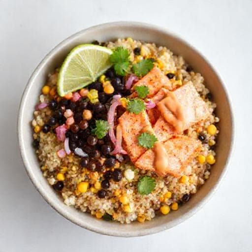 Brza Poké Bowl s Lososom