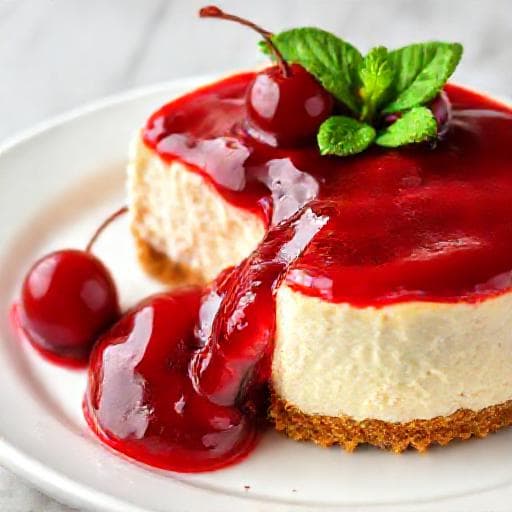 Klasični Cheesecake s Višnjama