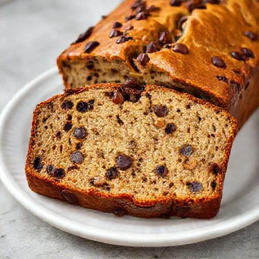 Brzi Banana Kruh s Čokoladom