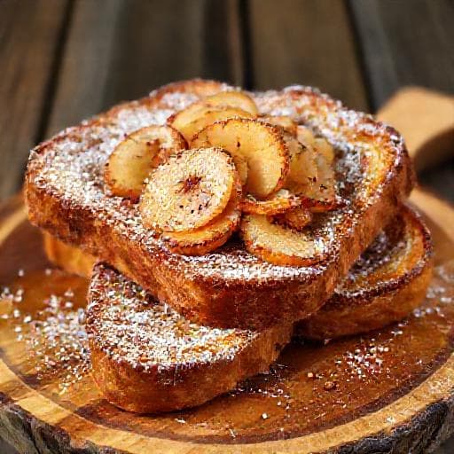 Francuski Tost s Cimetom i Jabukama