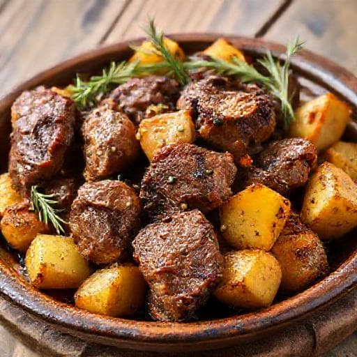 Klasična pečena janjetina s krumpirom