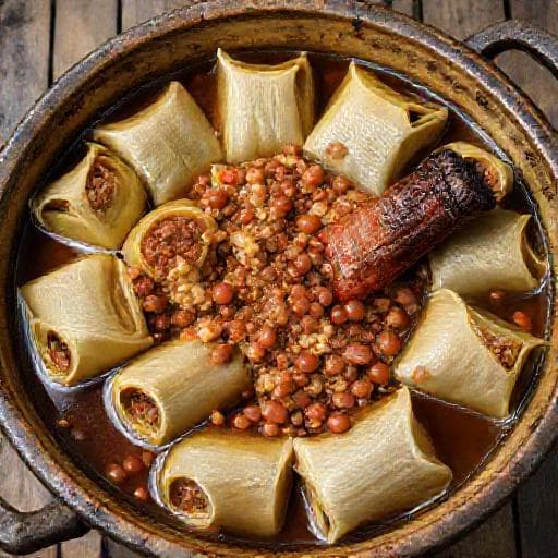 Sarma s Kiselim Kupusom i Grahom