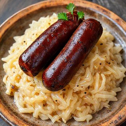 Klasične Krvavice s Kiselim Zeljem