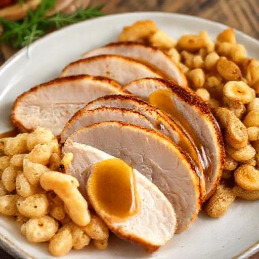 Brza pečena purica s mlincima