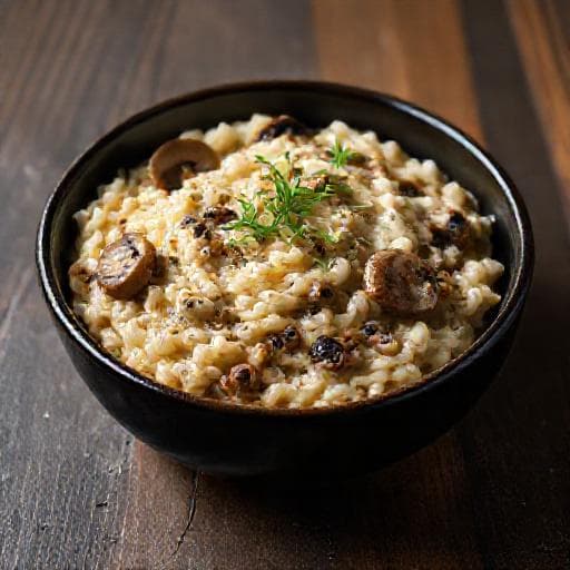 Rižoto s Gljivama i Tartufatom