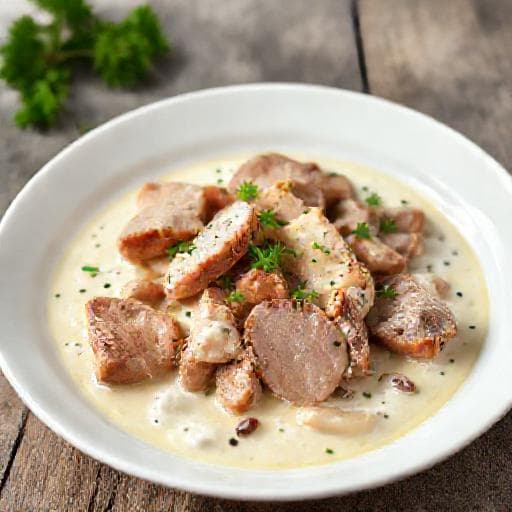 Швидкий кролик у сметані