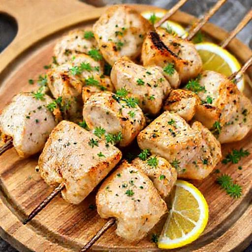 Шашлик із Курки в Кефірі з Травами