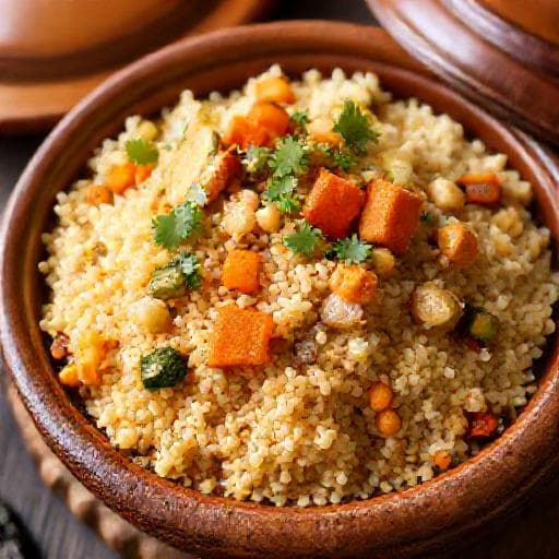 Класичний кускус з овочами