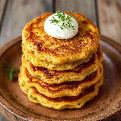 Класичні кабачкові оладки