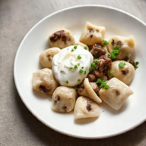 Швидкі креплики з грибами (Ледачі)
