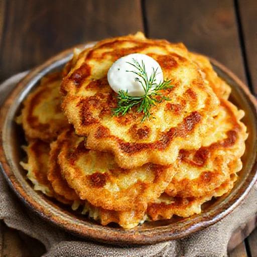 Картопляні лежні з капустою (Класичний рецепт)