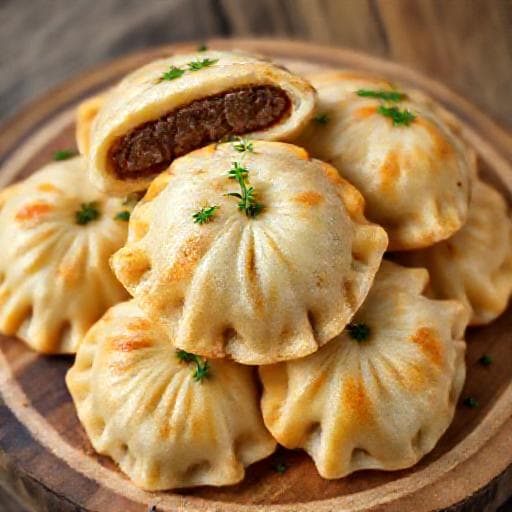 Класичні Картопляні Пиріжки з М’ясом