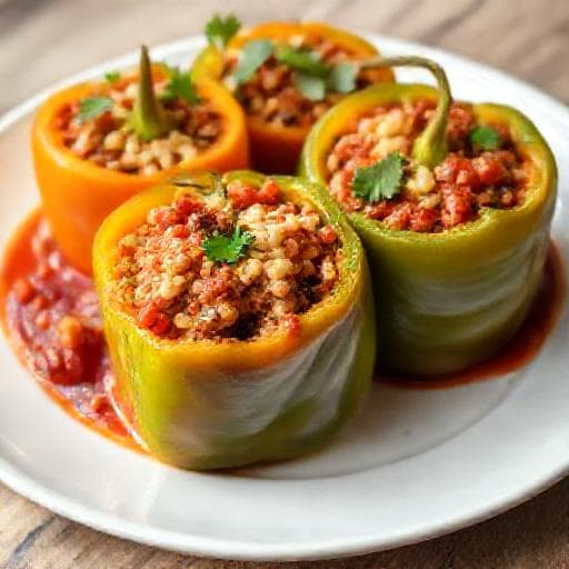 Швидкий Фарширований Перець (Лінивий варіант)