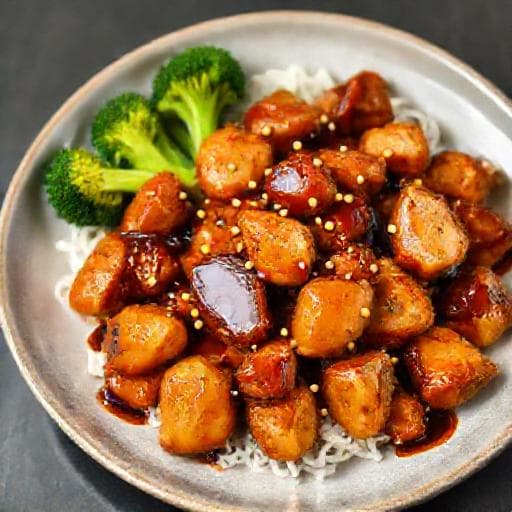 Быстрая Курица Терияки на сковороде