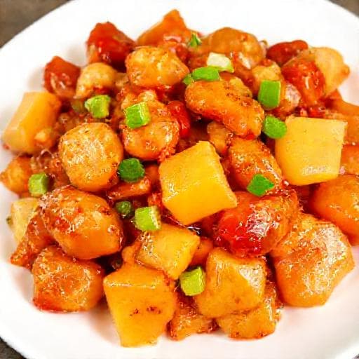 Классическая Курица в кисло-сладком соусе