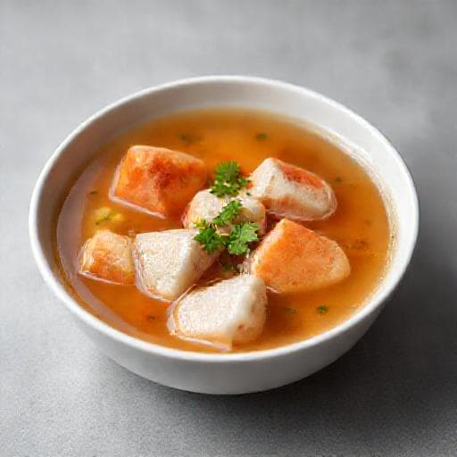 Быстрая уха из красной рыбы