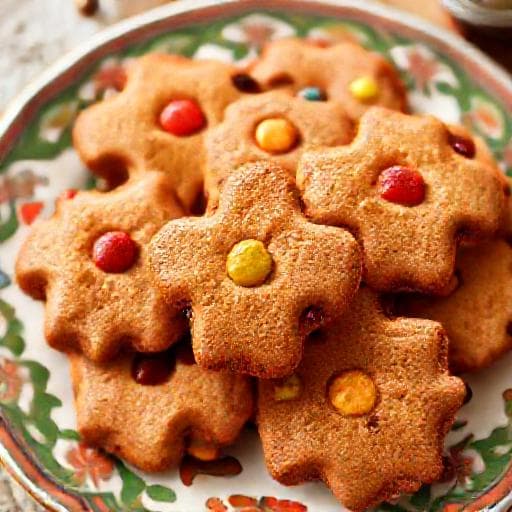 Пряники медовые с имбирем и цукатами