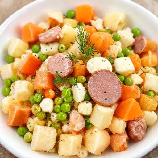 Оливье Классический с Докторской Колбасой