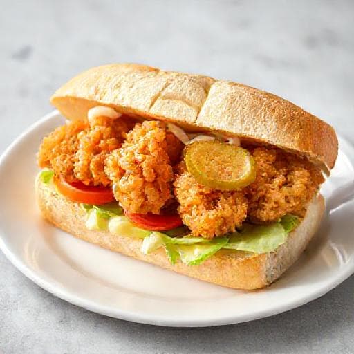Quick Shrimp Po' Boy