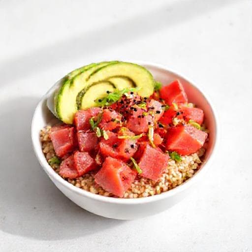 Quick Ahi Tuna Poke Bowl