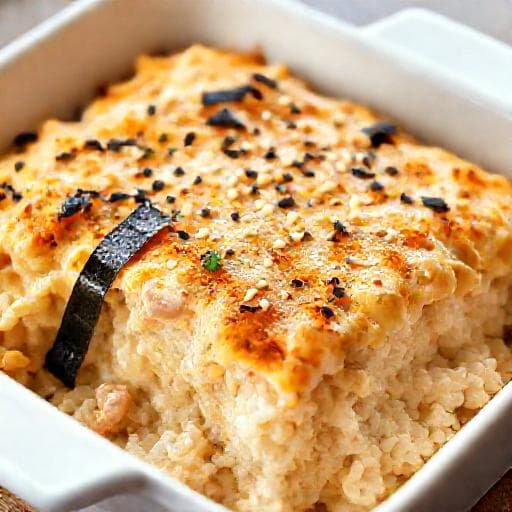 Quick Tuna Sushi Bake