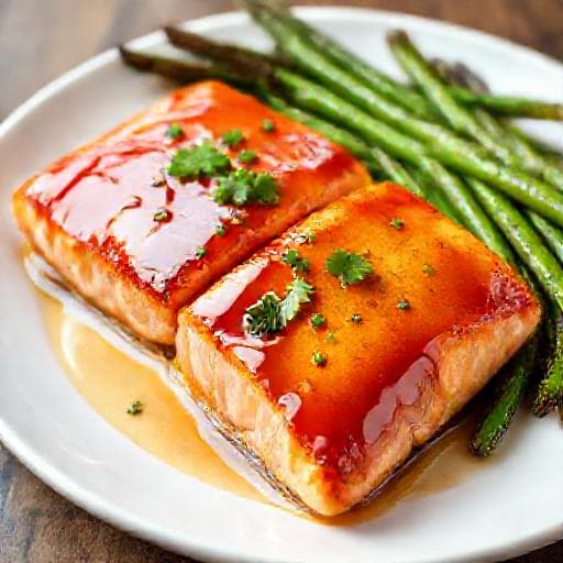 Classic Honey Glazed Salmon