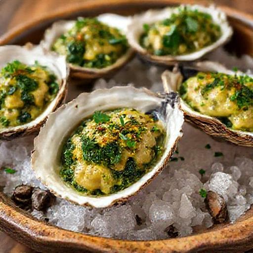 Classic Oysters Rockefeller