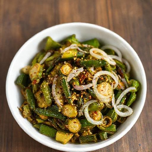 Quick Bhindi Masala