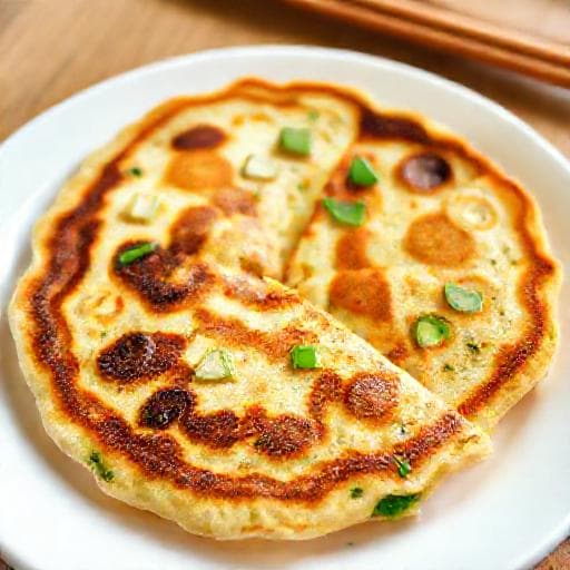 Quick & Easy Scallion Pancakes