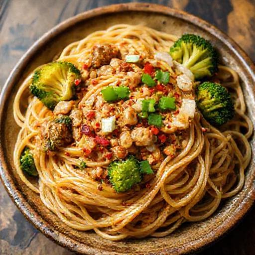 Quick Drunken Noodles