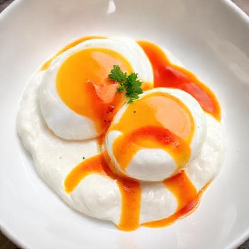 Quick Turkish Eggs with Paprika Butter