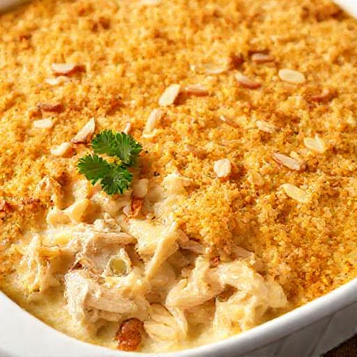 Classic Neiman Marcus Chicken Casserole