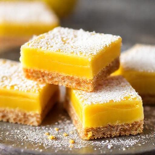 Classic No-Bake Lemon Bars