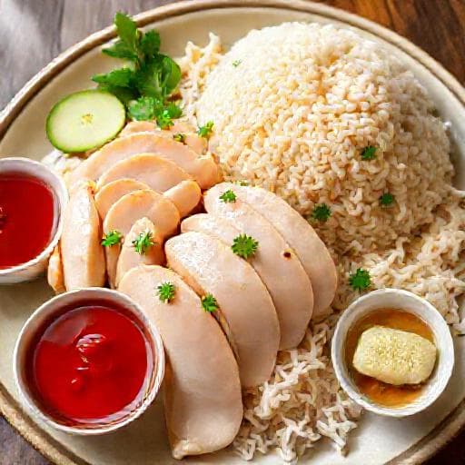 Classic Hainanese Chicken Rice