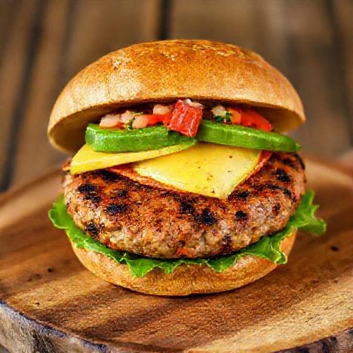 Spicy Southwest Turkey Burgers