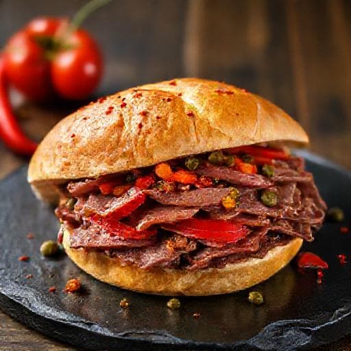 Spicy Sicilian-Style Italian Beef