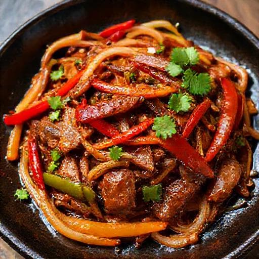 Spicy Sichuan Pepper Steak