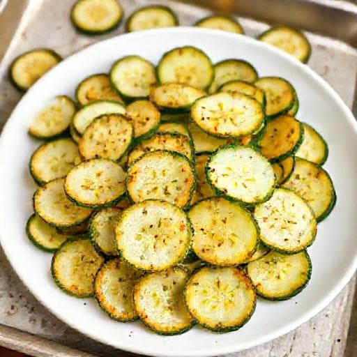 Quick & Easy Baked Pickle Cucumber Chips