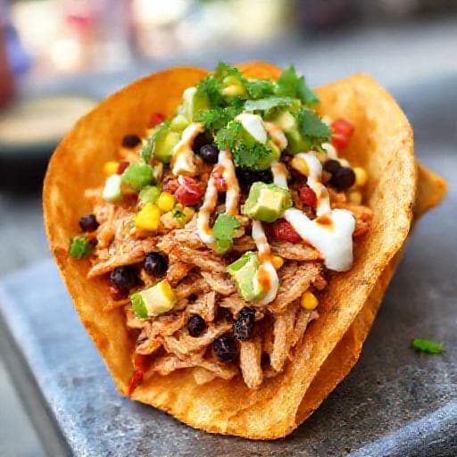 Southwest Chicken Walking Tacos