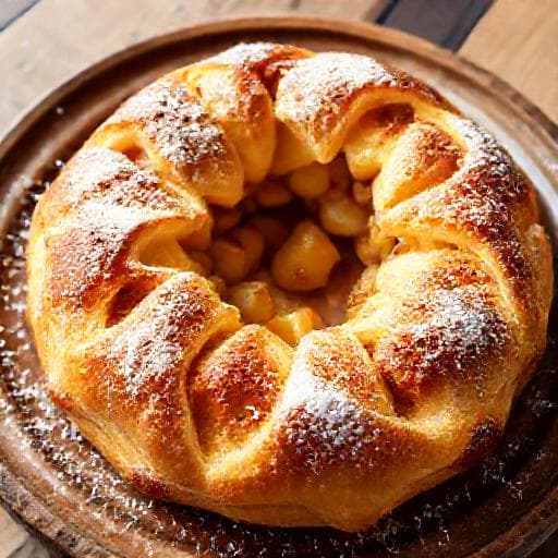 Ciambelle di Mele in Sfoglia Tradizionali