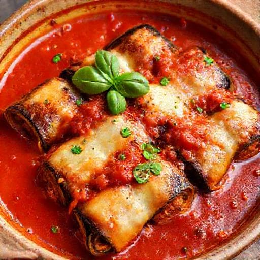 Involtini di Melanzane alla Siciliana