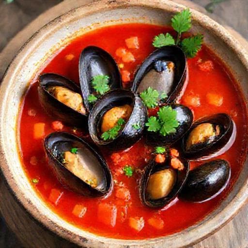 Zuppa di Cozze Napoletana Classica