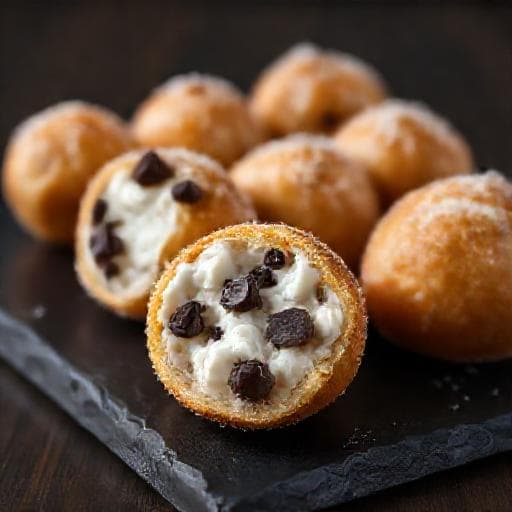 Iris Ripiene di Cioccolato e Ricotta