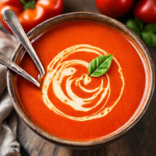 Klasična juha od pečenih paprika