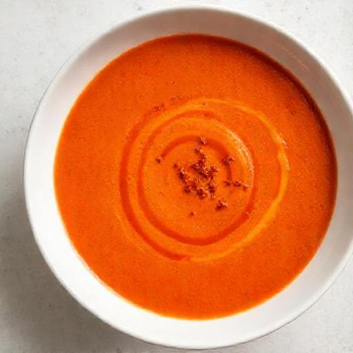 Brza juha od pečenih paprika