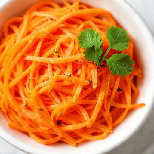 Klasična salata od mrkve na trakice