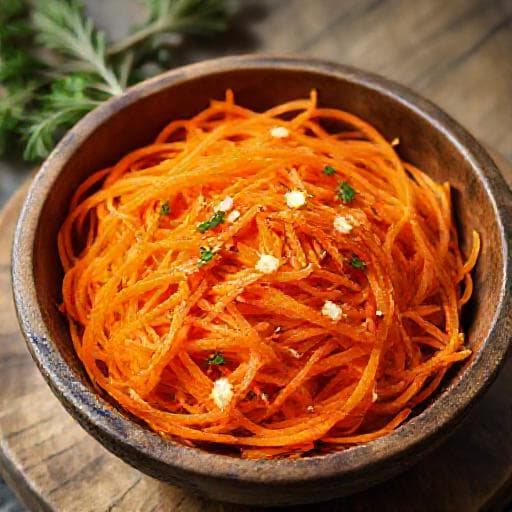 Brza salata od mrkve s češnjakom