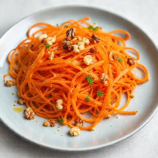 Salata od mrkve s orasima i medom
