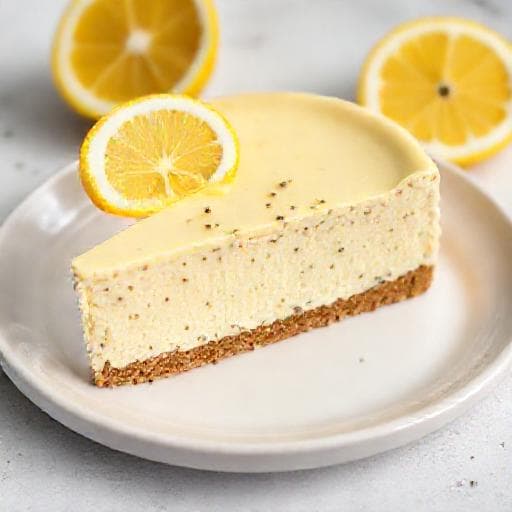 Proteinski Cheesecake s Limunom i Makom