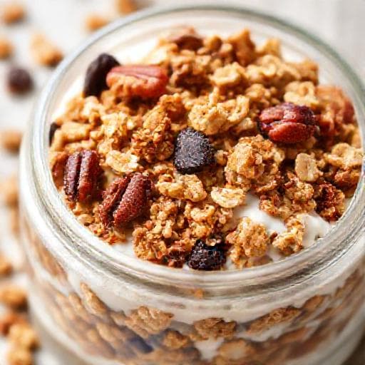 Brza granola s orašastim plodovima i suhim voćem